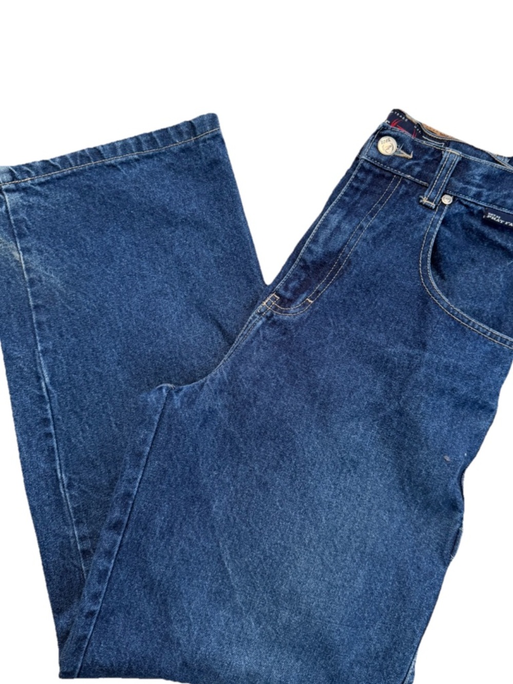Phat Farm New York Classic Denim Youth Jeans 16 Straight Y2K Red White Accent